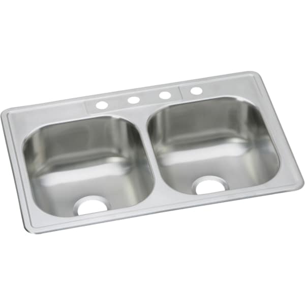 Kitchen Sink, Top Mount, Stainless steel Finish